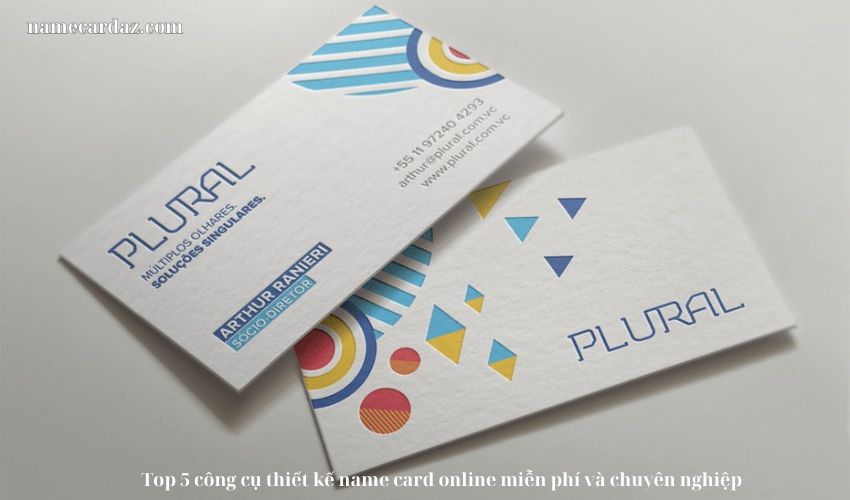 Top 5 công cụ thiết kế name card online miễn phí và chuyên nghiệp