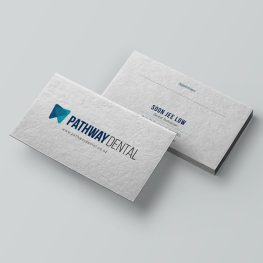 In name card giấy mỹ thuật vân đá – Tên Card Đặc Biệt Với Họa Tiết Vân Đá